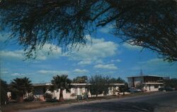 Tropical Court Hotel Postcard