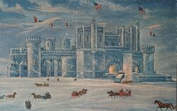 Leadville Ice Palace Postcard
