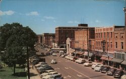 Broadway Looking West Postcard
