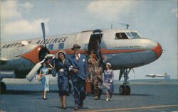 American Airlines Convair Flagship Postcard