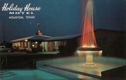 Holiday House Motel Postcard