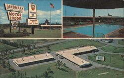 Friendship Inn Landmark Motor Lodge Postcard