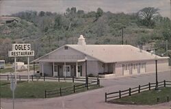 Ogle's Restaurant Postcard