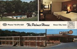 The Palmer House Motel Postcard