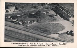 Dunwandrin Lodge Aerial View Postcard