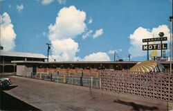 Shamrock Motel Postcard