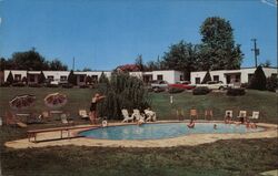Mason's Motel and Restaurant Postcard