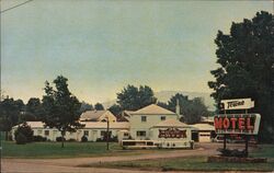In Towne Motel in Genessee Valley Postcard