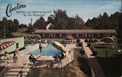 Cavalier Motel and Restaurant Postcard