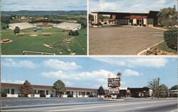 City View Motel Postcard