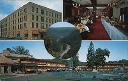 The Penn-Wells Motor Inn Postcard