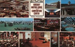 Hershey Motor Lodge and Convention Center Postcard