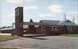 Motel Plaza, Vermilion OH Postcard