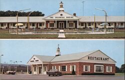 Colonial Squire Motel Postcard