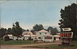 In Towne Motel in Genessee Valley Postcard