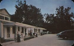 Sterchi Lodge & Motor Court, U. S. No. 1 Postcard