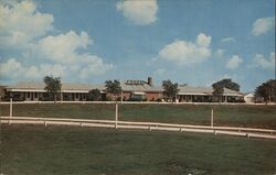 Hilltop Motel, Franklin IN Postcard