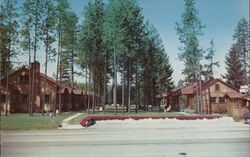 Cedar Motel, One of Coeur d'Alene's Finest Postcard