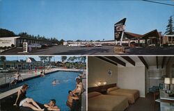 Brookside Motel Postcard