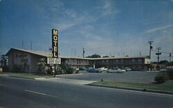 Sandpiper Lodge Motel Postcard