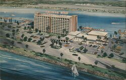 Ramada Inn Harbor Island Postcard
