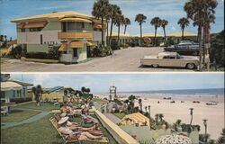 Isle of Palms Motel Postcard