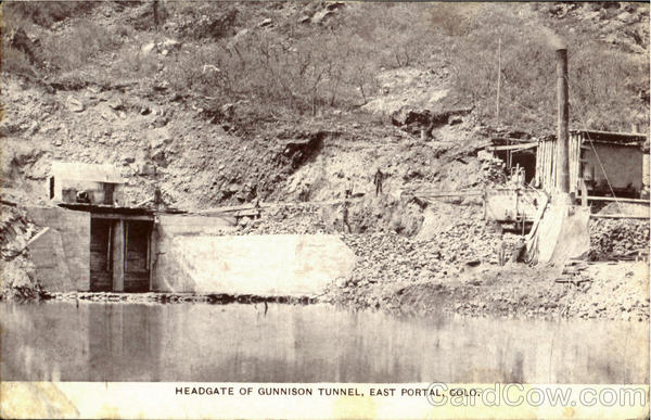 Headgate Of Gunnison Tunnel East Portal Colorado