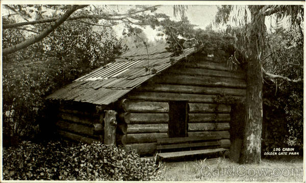 Log Cabin Golden Gate Park San Francisco California