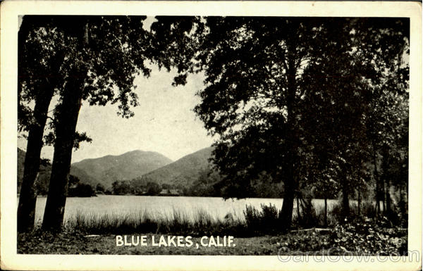 Blue Lakes Upper Lake California