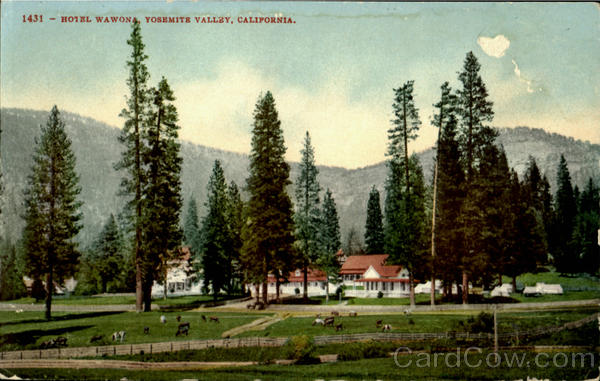 Hotel Wawona Yosemite Valley California Yosemite National Park