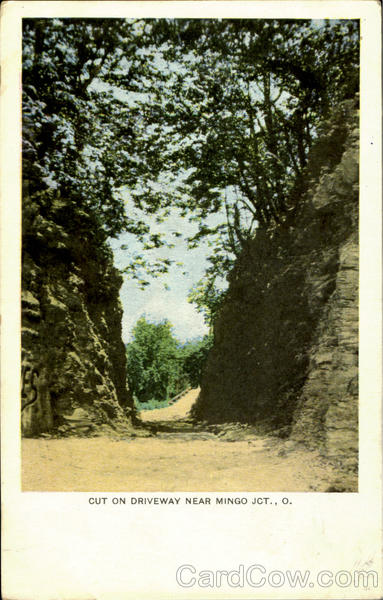 Cut On Driveway Near Mingo Jct Mingo Junction Ohio