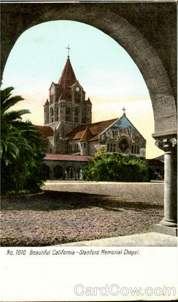 Beautiful California-Stanford Memorial Chapel Stanford University