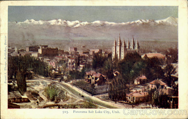 Panorama Salt Lake City Utah