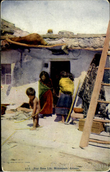 Hopi Home Life Mishongnoir Arizona