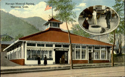 Navajo Mineral Spring Manitou, CO Postcard Postcard