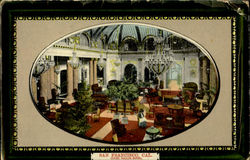 Court,Palace Hotel Postcard