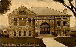 Public Library Postcard