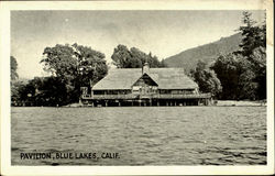 Pavilion, Blue Lakes Postcard