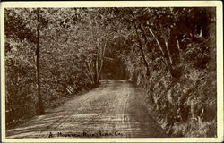 A Mountain Road Postcard