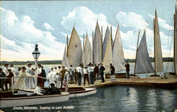 Yatching On Lake Nakoma Postcard