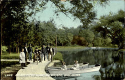 Lake At Soldiers Home Postcard