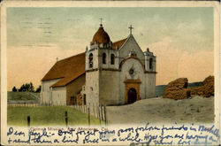 Carmel Mission Postcard