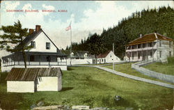 Government Buildings Wrangell, AK Postcard Postcard