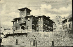 Public School Building Postcard