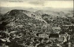 Longfellow Hill Morenci, AZ Postcard 