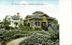 In Paul De Longpre'S Garden Postcard