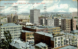 Birds Eye View From Third Street Postcard