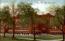 High School Ogden, UT Postcard Postcard