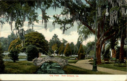 City Park Postcard