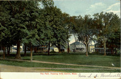 THE PARK FEEDING HILLs CENTER Postcard